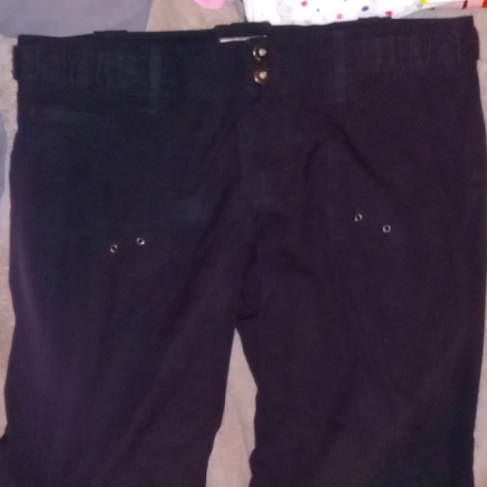 Juicy Couture Black Cargo Pants